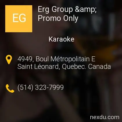 ERG Group & Promo Only